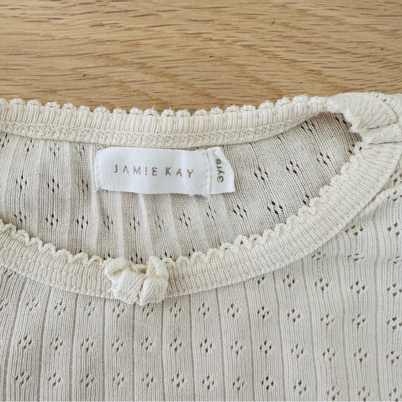 Jamie Kay Ivory Knit Top - Picture 3 of 4